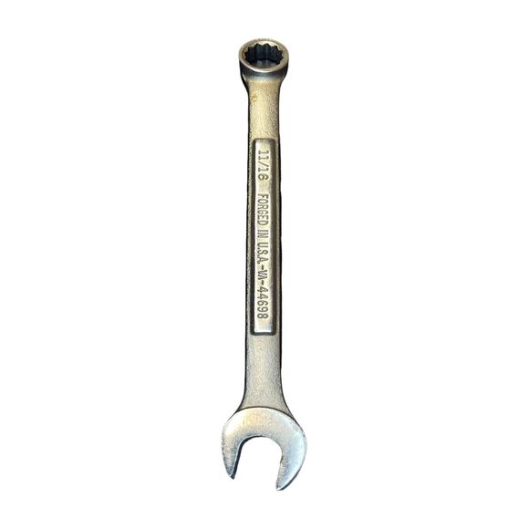 Vintage Craftsman VA-44698 11/16" 12-Point Combination Spanner/Wrench Hand Tool - Picture 3 of 6